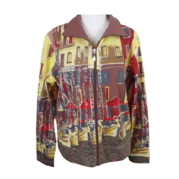 Kaktus Jackets & Coats | Kaktus Lightweight Jacket In Fall Colors